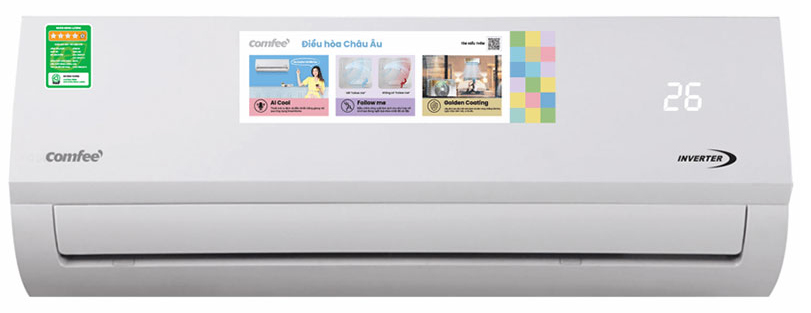 Máy lạnh Comfee Inverter 1HP CFS-10VAFF-V Máy lạnh Comfee Inverter 1HP CFS-10VAFF-V