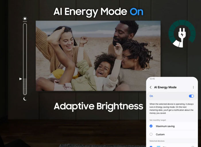 Chế độ AI Energy tiết kiệm điện năng