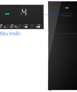 Tủ lạnh 2 cánh Beko inverter 340 lít RDNT371E50VZGB