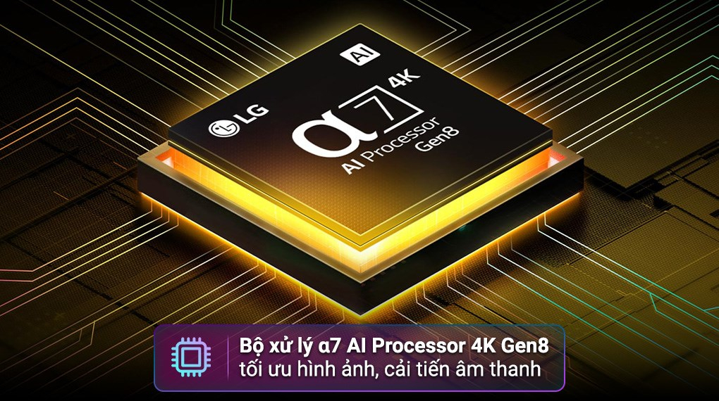 AI Alpha 7 Gen 8 xử lý nhanh chóng, nâng cấp mọi nội dung bạn xem