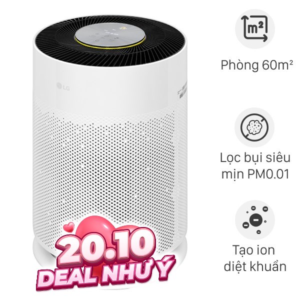 Máy lọc không khí LG PuriCare 360 Hit AS60GHWG0 41W
