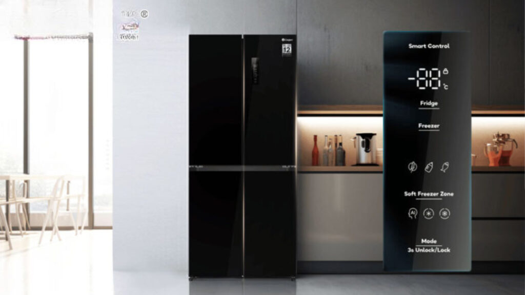 Tủ lạnh Casper không gian lưu trữ rộng rãi