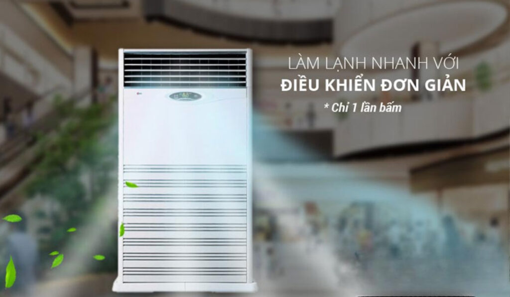 Đánh giá khả năng làm mát của điều hòa cây LG