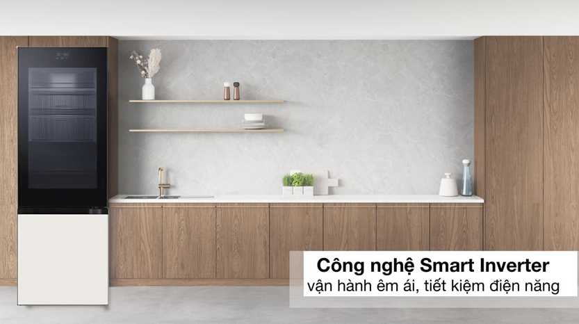 Tủ lạnh LG 2 cánh LBB33BGMAI, lý tưởng cho gia đình dưới 4 người