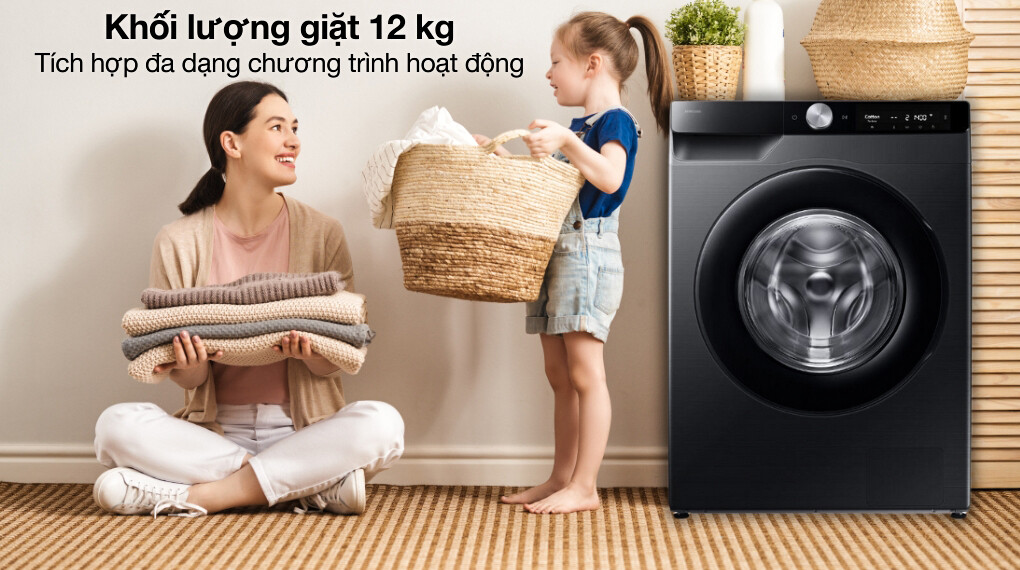 Máy giặt Samsung 12kg WW12CG604DLBSV phù hợp Máy giặt Samsung 12kg WW12CG604DLBSV phù hợp