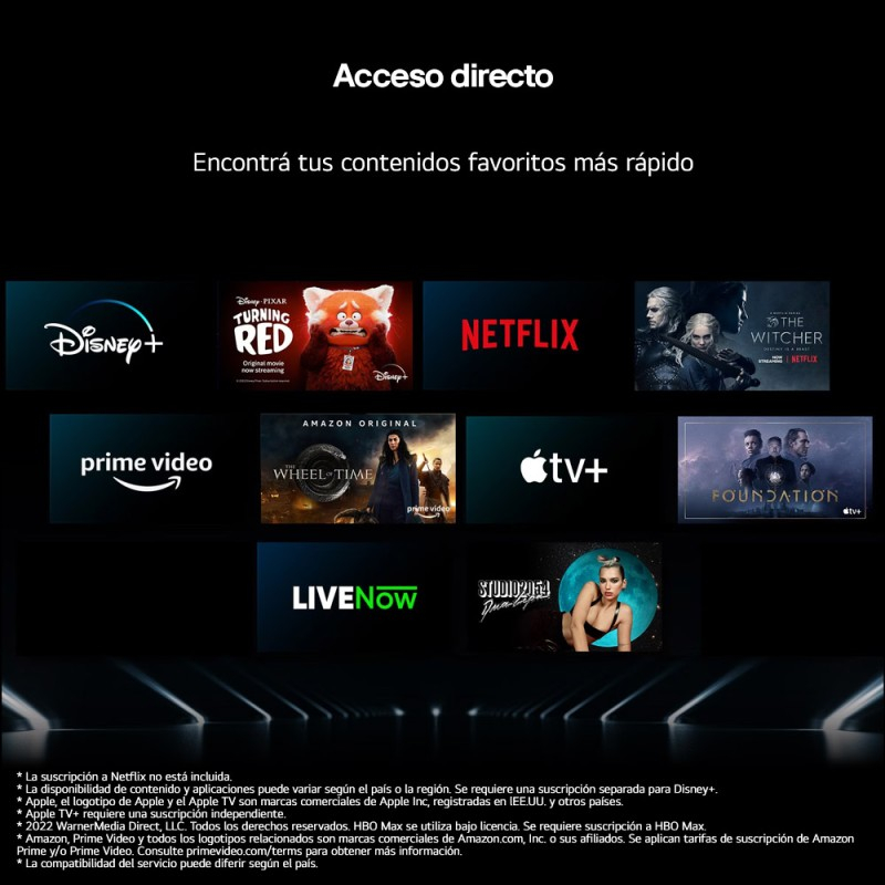 Hệ điều hành webOS 25 với kho ứng dụng giải trí khủng