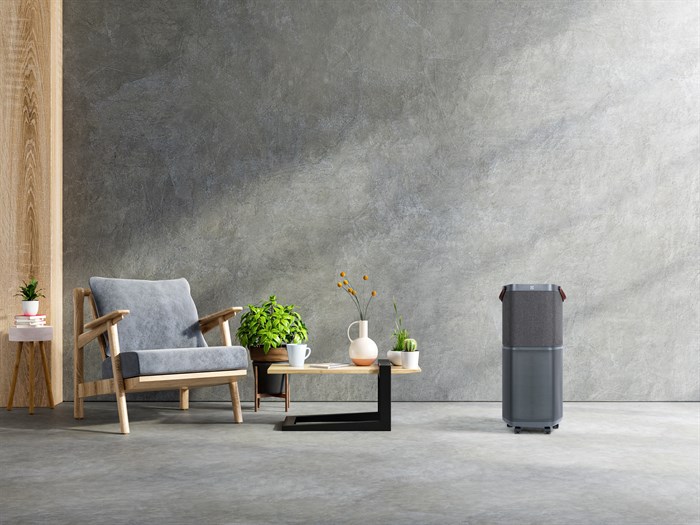 Máy lọc không khí Electrolux PA91-606DG có thiết kế hiện đại, đơn giản