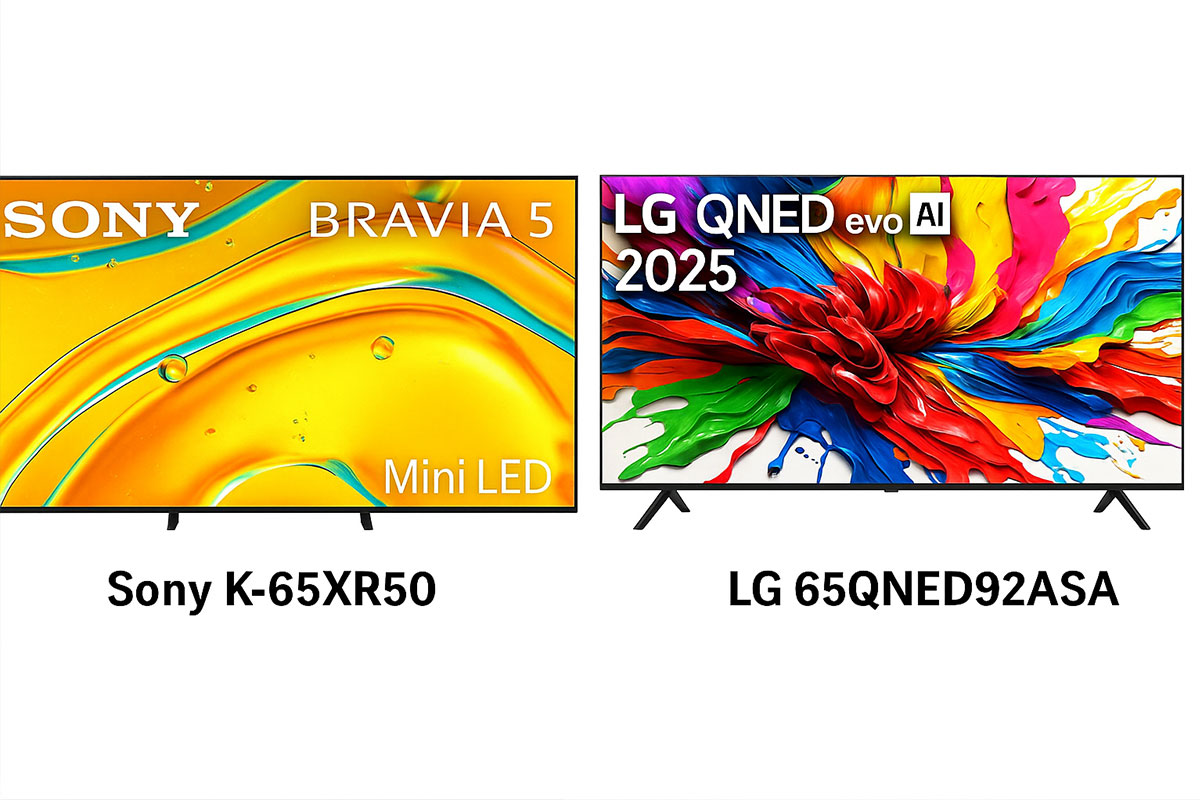 1. So sánh về thiết kế và hoàn thiện: Sony thanh lịch còn LG hiện đại và tinh tế