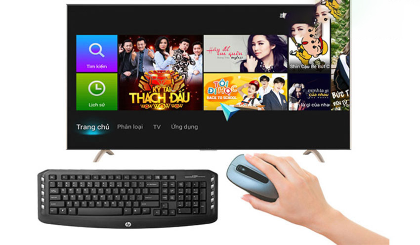Mở và điều khiển tivi Sony bằng chuột hoặc bàn phím Mở và điều khiển tivi Sony bằng chuột hoặc bàn phím
