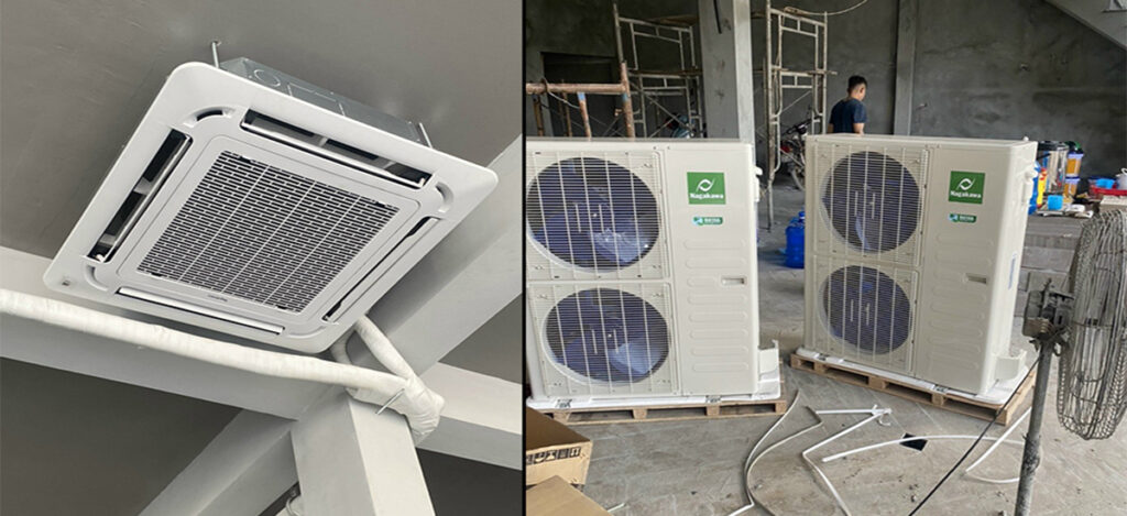 Điều hòa âm trần Nagakawa 36000btu NT-C36R1U16 giá ” hạt rẻ” lại siêu chất lượng