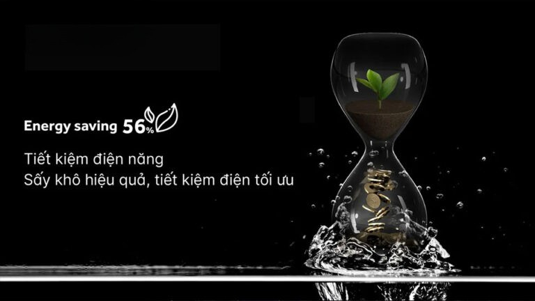 Máy sấy quần áo Aqua inverter 10Kg AQH-H1000J.PS tiết kiệm điện