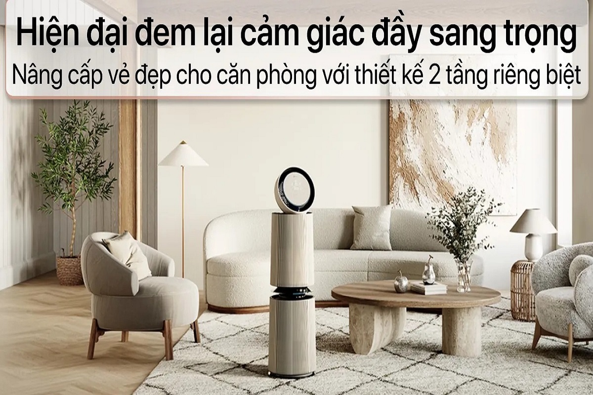 máy lọc không khí LG AS10GDBY0 360 thiết kế hiện đại với hệ thống lọc 2 tầng máy lọc không khí LG AS10GDBY0 360 thiết kế hiện đại với hệ thống lọc 2 tầng