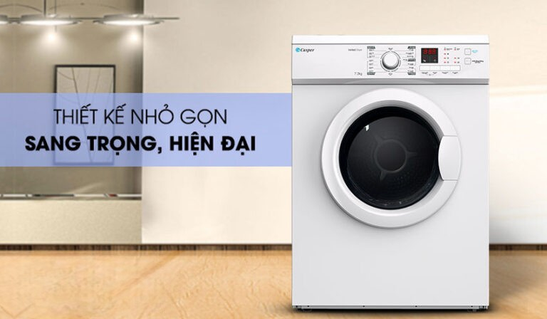 Máy sấy quần áo Casper TD-72VWD giá thành rẻ phù hợp nhiều hộ gia đình Máy sấy quần áo Casper TD-72VWD giá thành rẻ phù hợp nhiều hộ gia đình