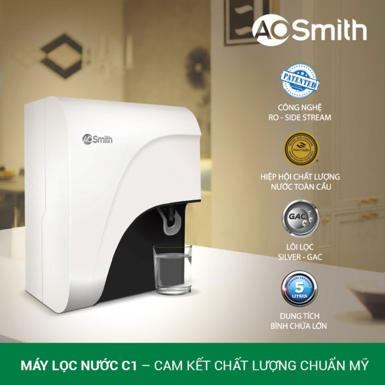 Top 3 sản phẩm máy lọc nước AO Smith dưới 8 triệu đáng được chú ý