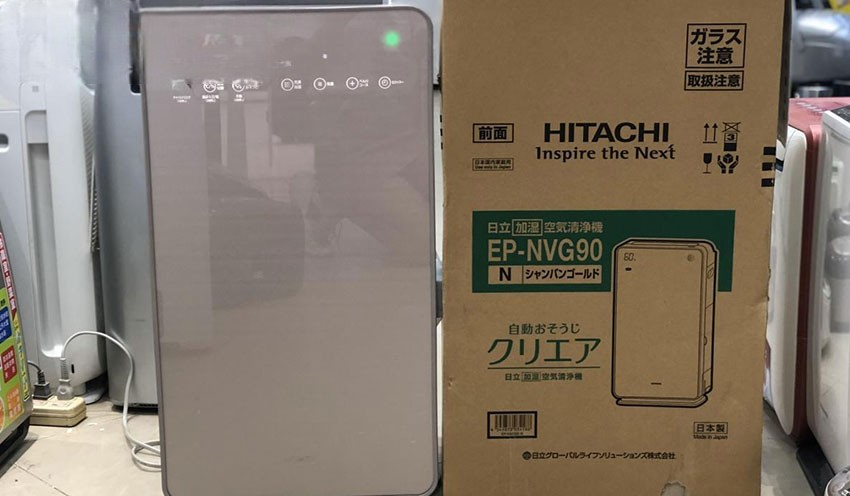  máy lọc không khí Hitachi lọc sạch bụi mịn