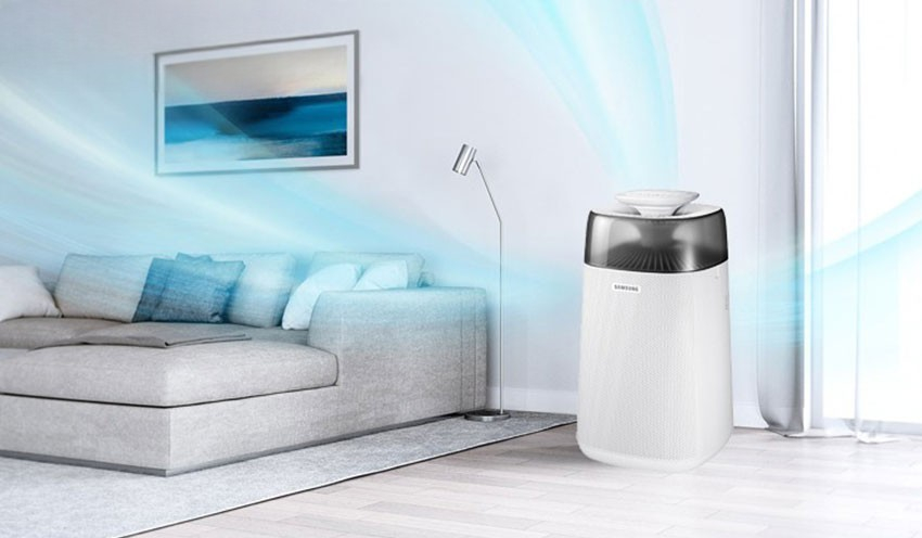 mua máy lọc không khí Samsung để bảo vệ sức khỏe gia đình