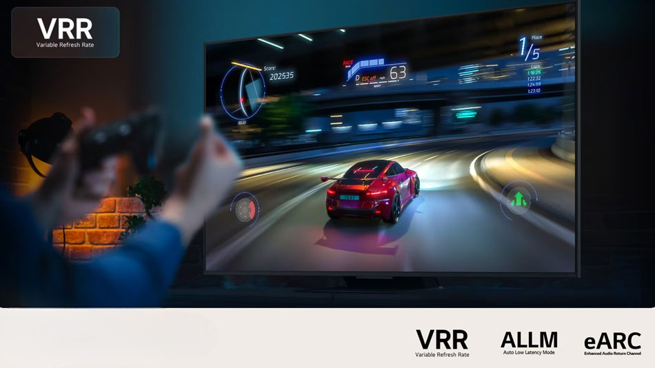 tivi LG QNED 4K 86 inch 86QNED70ASA kết nối game