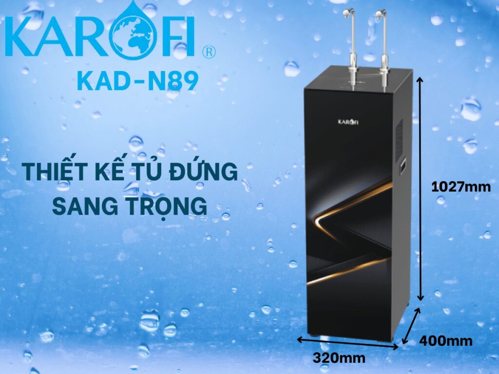 Bật mí 5 ưu điểm của máy lọc nước Karofi nóng lạnh KAD-N89 10 lõi