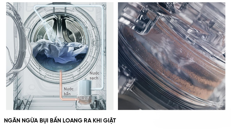 Tháp giặt sấy Panasonic Inverter VENUS-COMBO2 kết nối thông minh Tháp giặt sấy Panasonic Inverter VENUS-COMBO2 kết nối thông minh