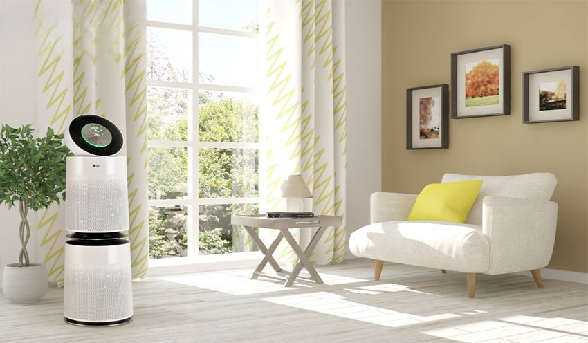 máy lọc không khí LG PuriCare được trang bị bộ lọc 3 lớp tiên tiến máy lọc không khí LG PuriCare được trang bị bộ lọc 3 lớp tiên tiến