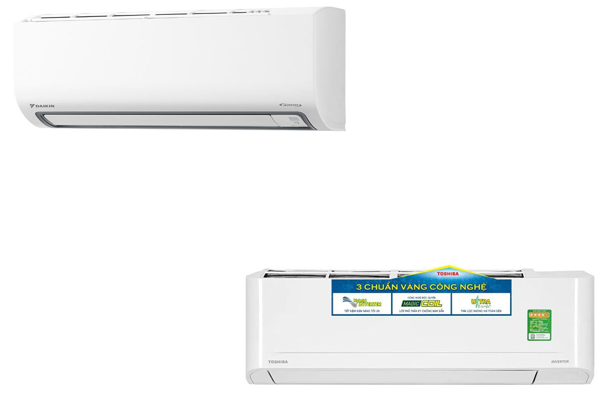 Điều hòa Daikin FTKB25ZVMV hay Điều hòa Toshiba RAS-H10S4KCV2G-V?