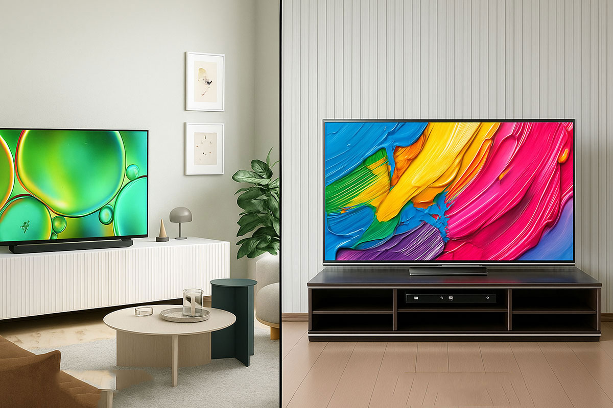 Sony K-75S25VM2 thanh lịch còn LG 5QNED81ASA hiện đại tivi Sony K-75S25VM2 thanh lịch còn LG 5QNED81ASA hiện đại