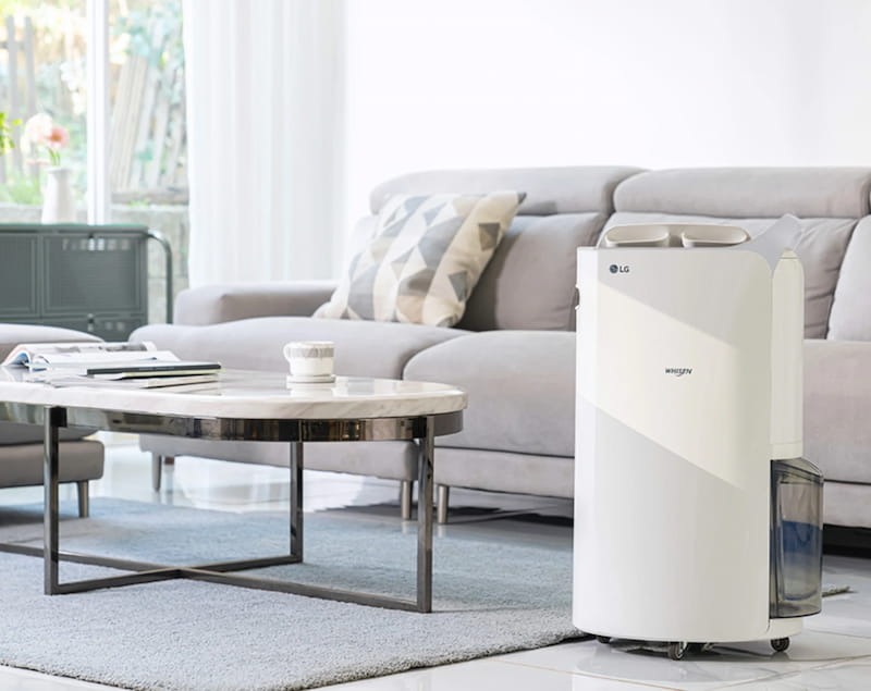 Hướng dẫn sử dụng máy hút ẩm LG MD19GQGE0: Bảo quản không gian sạch sẽ