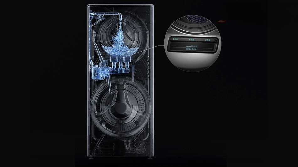 Tháp giặt sấy Xiaomi Mijia XM21 giặt sạch sâu