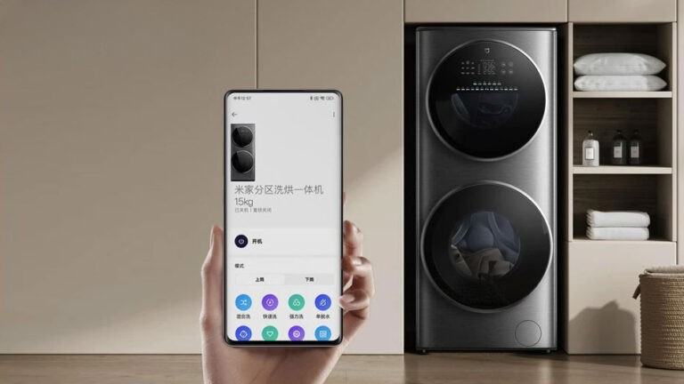 Tháp giặt sấy Xiaomi Mijia XM21 vận hành êm ái