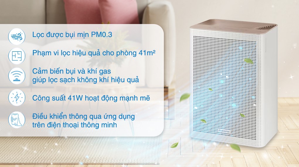 Máy lọc không khí Samsung AX32BG3100GBSV: Mang lại không gian sống an toàn và sạch sẽ