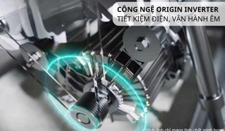 Máy giặt Toshiba AW-DUHN1600LV(MG) sở hữu công nghệ Inverter tiên tiến Máy giặt Toshiba AW-DUHN1600LV(MG) sở hữu công nghệ Inverter tiên tiến