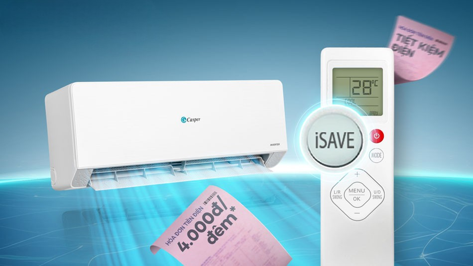 Điều hòa Casper 1 chiều QC-12IU36A có ưu điểm gì nổi bật?