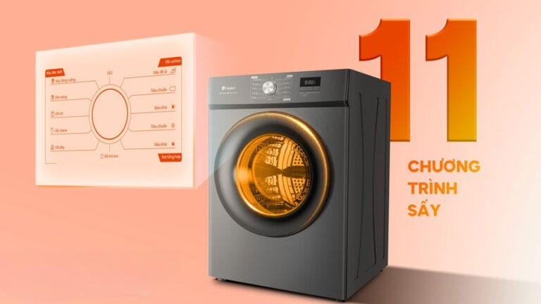 TD-E82VG1 được trang bị nhiều chế độ sấy thông minh