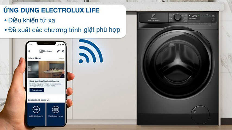 máy giặt Electrolux cửa trước EWF1143R7SC trang bị nhiều Tiện ích thông minh máy giặt Electrolux cửa trước EWF1143R7SC trang bị nhiều Tiện ích thông minh