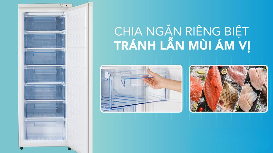 tủ đông Hòa Phát HPF UAH6208 có khả năng làm lạnh nhanh