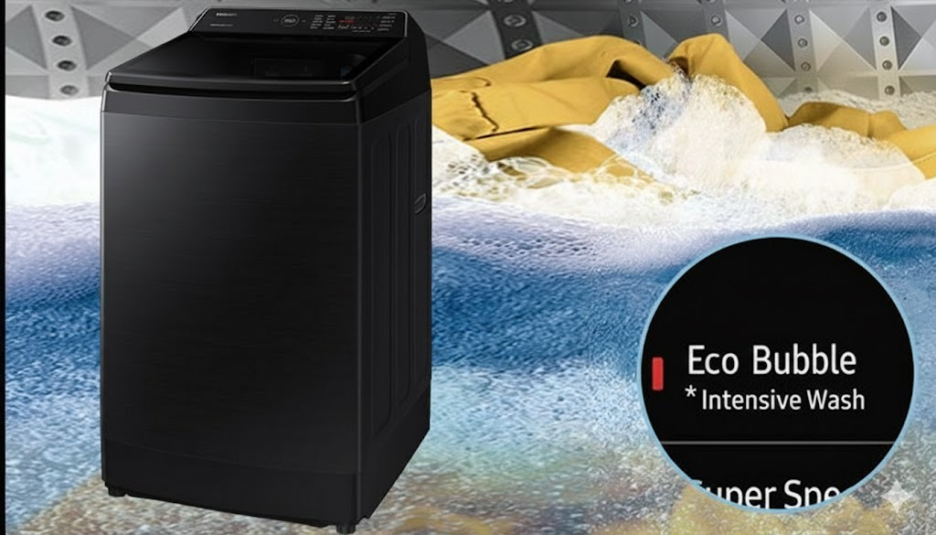 Động cơ Digital Inverter – Yếu tố quyết định độ bền trên máy giặt Samsung 14kg WA14CG5886BV/SV Động cơ Digital Inverter – Yếu tố quyết định độ bền trên máy giặt Samsung 14kg WA14CG5886BV/SV