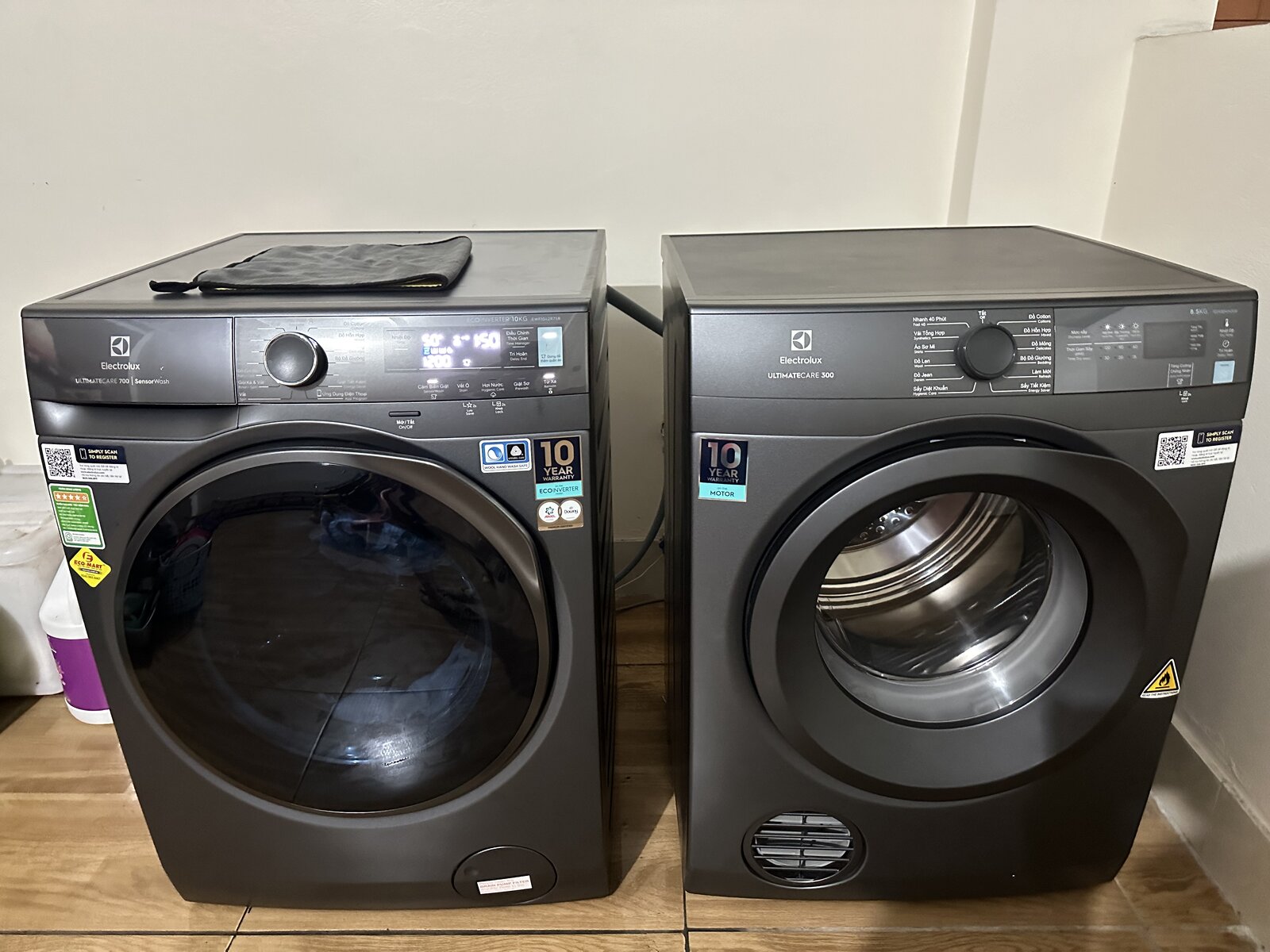 so sánh độ ồn của Máy giặt Electrolux giá rẻ EWF1143R7SC và EWF1142R9SC