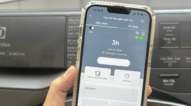 ket-noi-may-giat-electrolux-voi-dien-thoai-26 máy giặt Electrolux 11kg EWF1143R7SC