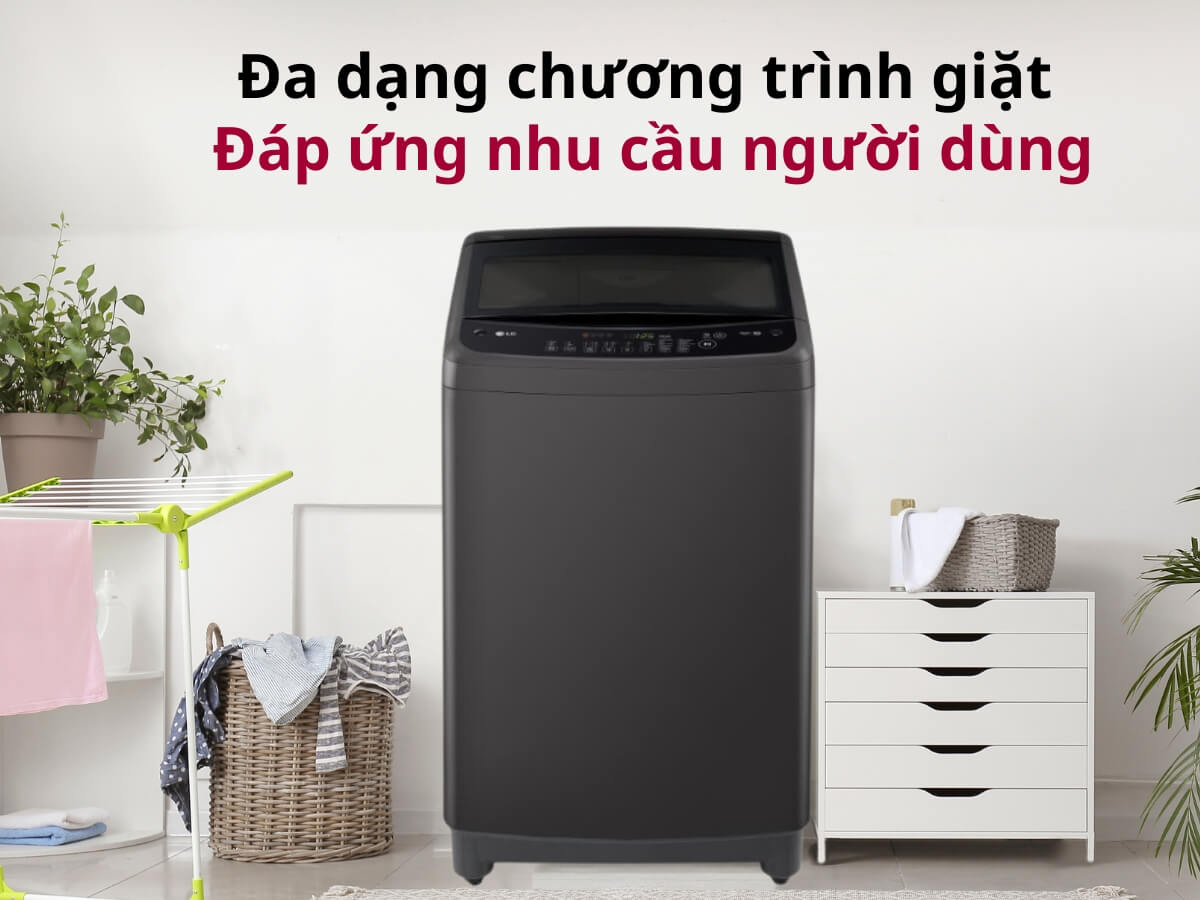 Chế độ giặt Thông Thường của máy giặt LG cửa trên 10kg T2310VS2B Chế độ giặt Thông Thường của máy giặt LG cửa trên 10kg T2310VS2B