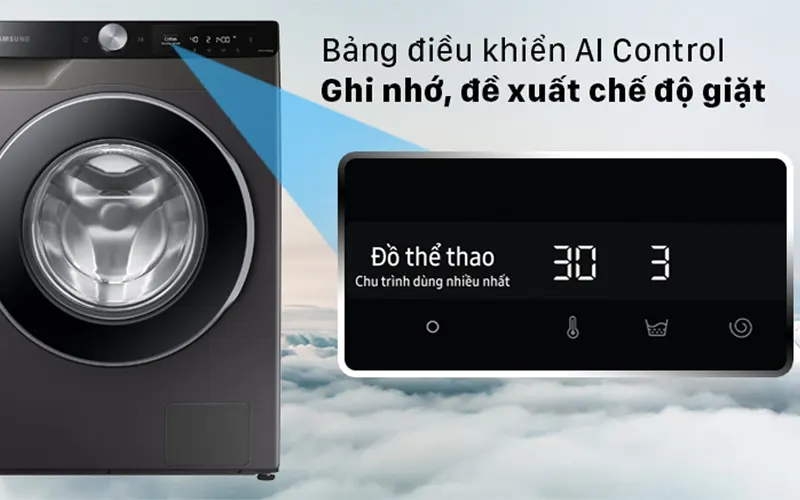 Máy giặt Samsung cửa ngang 10kg WW10T634DLX/SV