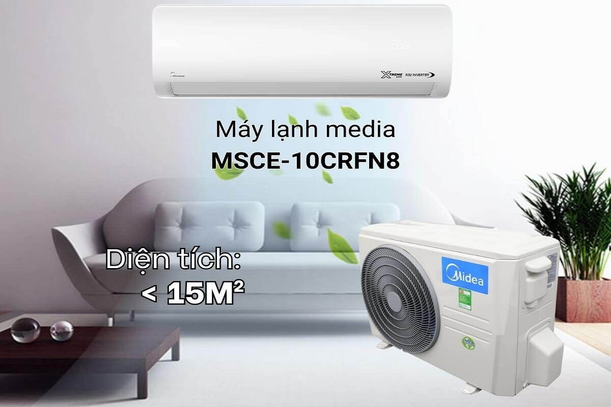 Điều hòa Midea 1 chiều 9000 MSCE-10CRFN8 xuất xứ Thái Lan