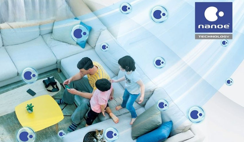 Công nghệ Nanoe-G lọc bụi mịn PM2.5 trên Điều hòa Panasonic CS-U18BKH-8
