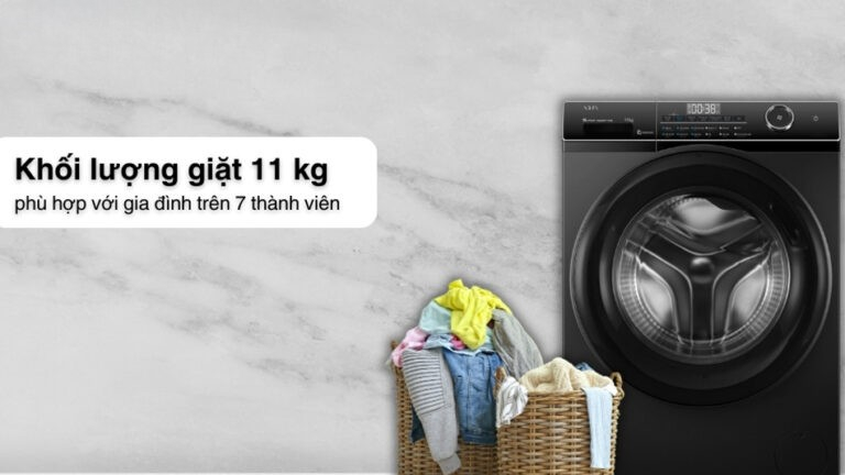 Máy giặt Aqua 11 Kg AW11-BP4959U1K(B) tiết kiệm điện năng Máy giặt Aqua 11 Kg AW11-BP4959U1K(B) tiết kiệm điện năng