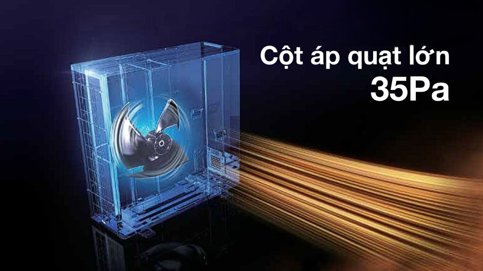 Điều hòa trung tâm Panasonic 2 chiều U-6LE2H4 tiết kiệm không gian lắp đặt dàn nóng