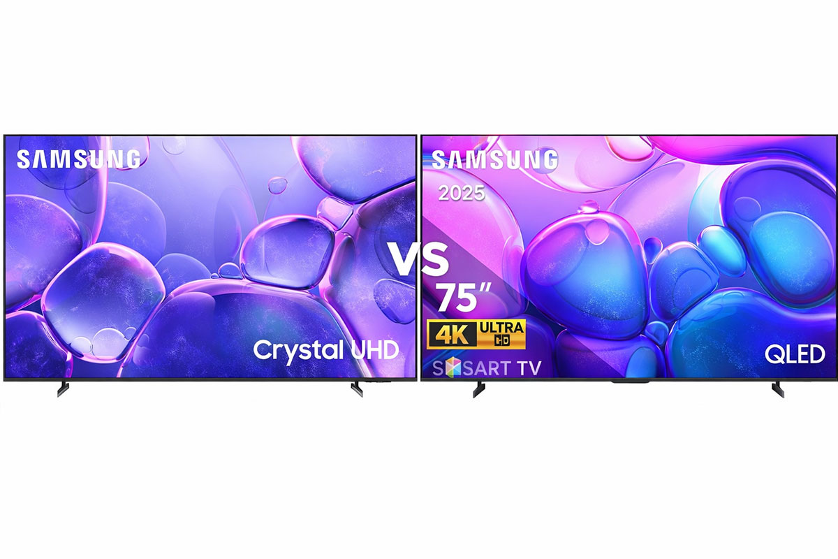 So sánh điểm khác biệt giữa hai dòng tivi Samsung 75 inch 2025 So sánh điểm khác biệt giữa hai dòng tivi Samsung 75 inch 2025