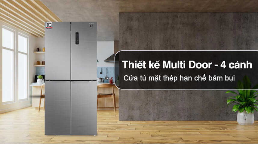 tủ lạnh Sharp SJ-FXP560V-RG