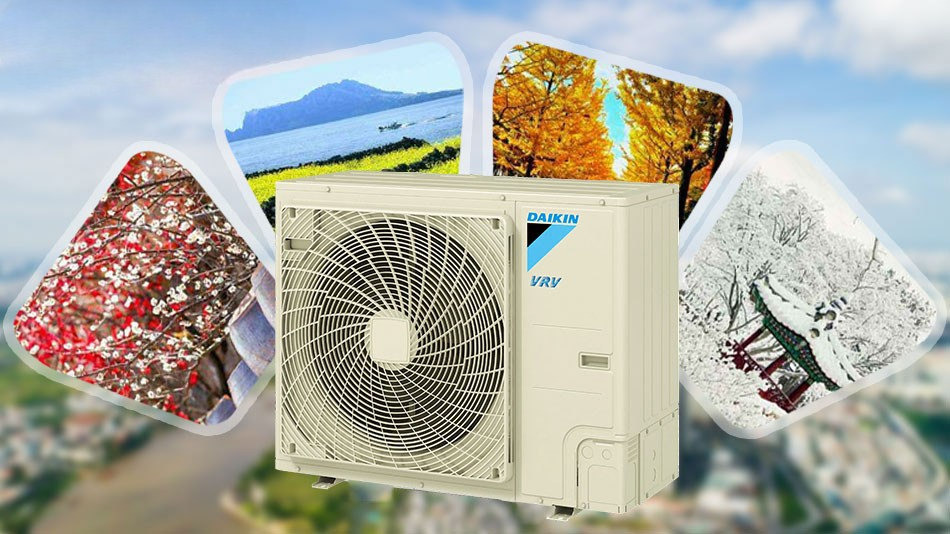 Daikin 2 chiều RSUYQ5AVM đơn giản hóa quy trình lắp đặ Daikin 2 chiều RSUYQ5AVM đơn giản hóa quy trình lắp đặ