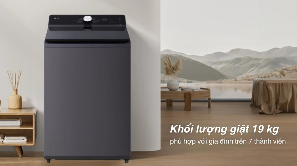 Máy giặt LG lồng đứng 19kg T2519SX5G Máy giặt LG lồng đứng 19kg T2519SX5G