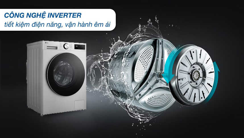 Máy giặt LG cửa trước 11kg FX1411N5S Máy giặt LG cửa trước 11kg FX1411N5S