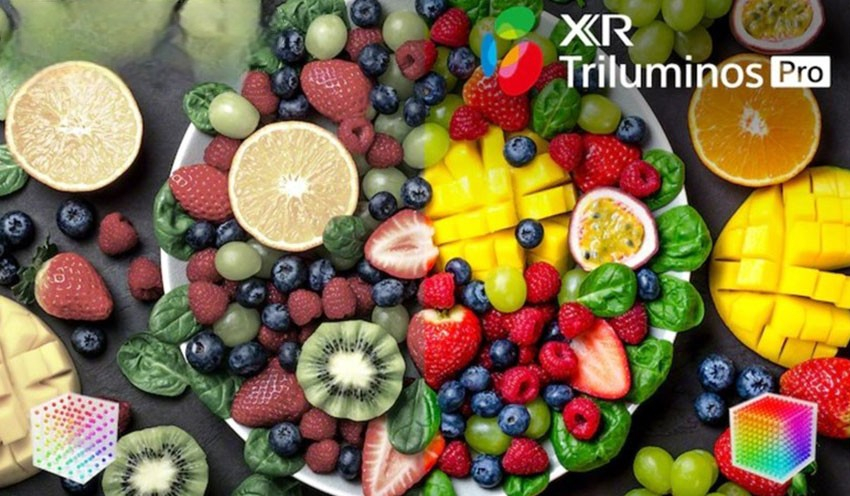 Sony K-75XR50 cho màu sắc sống động hơn với XR Triluminos Pro